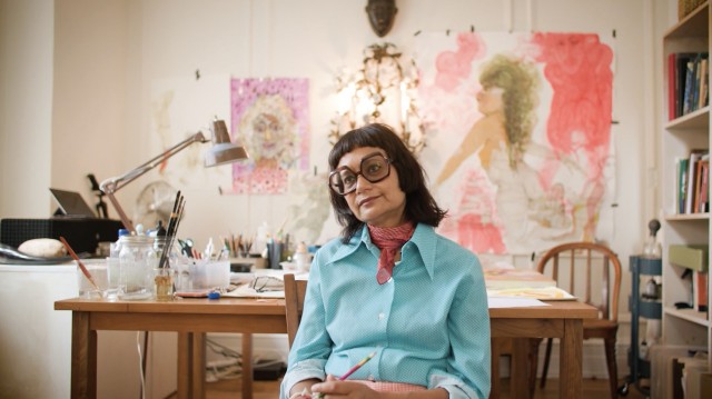 Work: Rina Banerjee in Her Studio